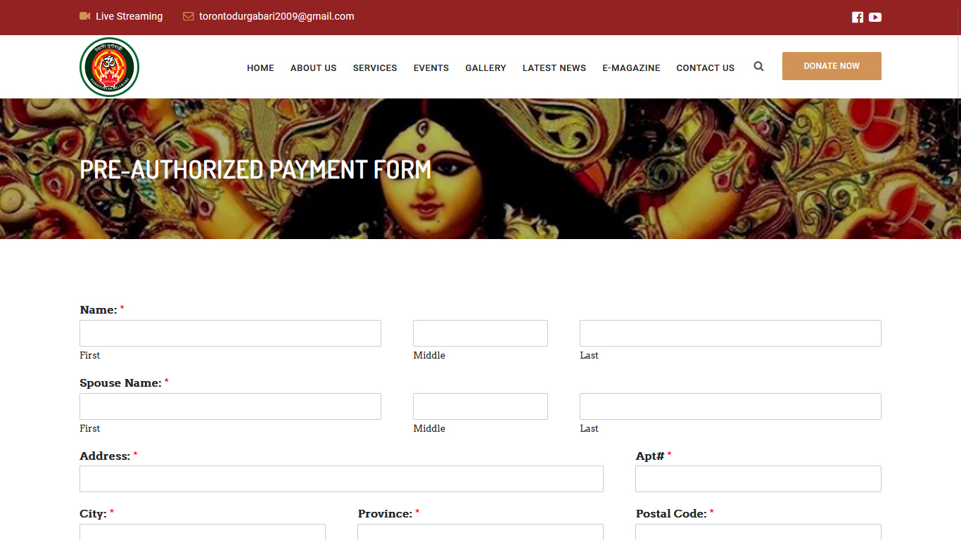 torontodurgabari-payment-form